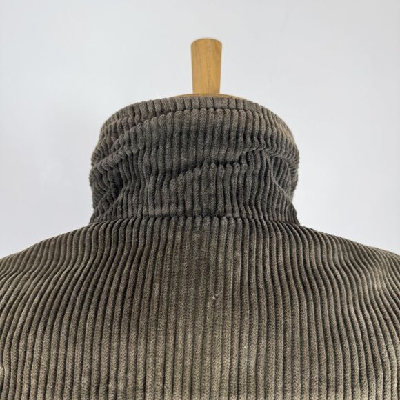 GAP Kids Vintage Wide-Wale Corduroy Bomber Jacket with Leather Collar - Picture 14 of 14